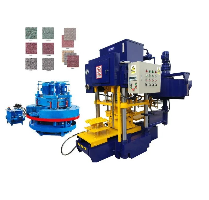 Rotary Type Terrazzo Tile Making Machine